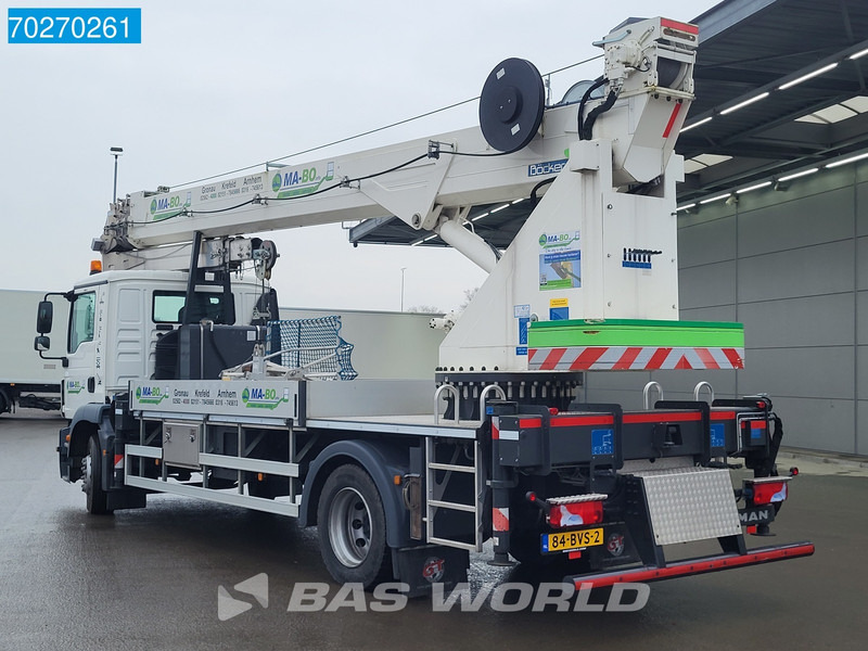شاحنة كرين MAN TGM 18.250 4X2 44mtrs Böcker AK44/4000 Hubarbeitsbühne Manual Euro 6: صورة 12