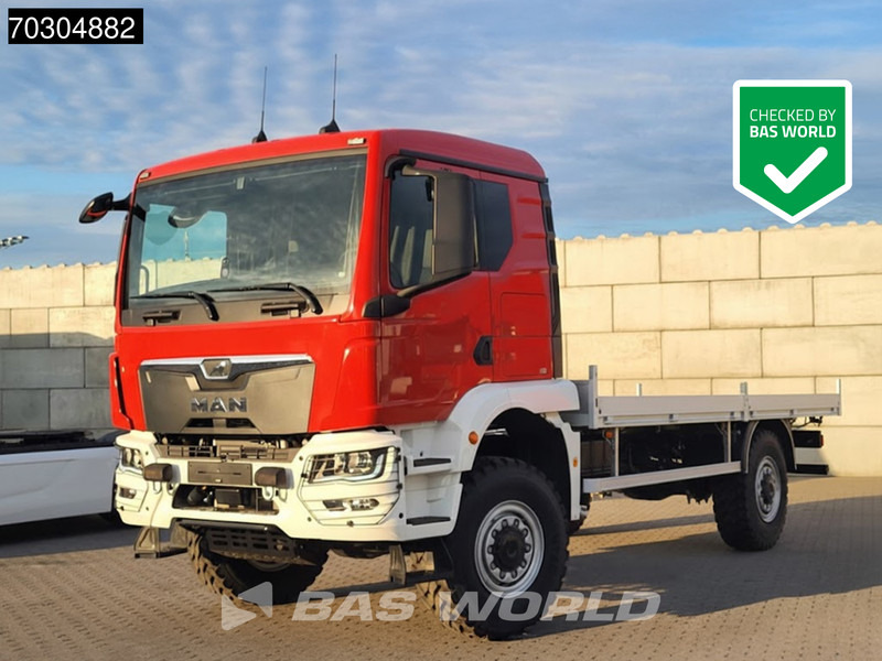 MAN TGM 18.250 4X4 NEW 4x4 Full steel suspension Automatic Airco Euro 6 - شاحنة هيكل كابينة: صورة 1 MAN TGM 18.250 4X4 NEW 4x4 Full steel suspension Automatic Airco Euro 6 - شاحنة هيكل كابينة: صورة 1