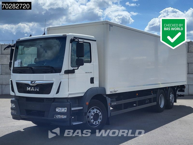 MAN TGM 26.320 6X2 2000kg Ladebordwand Automatic Lift+steering axle Navi Euro 6 - شاحنة مقفلة: صورة 1 MAN TGM 26.320 6X2 2000kg Ladebordwand Automatic Lift+steering axle Navi Euro 6 - شاحنة مقفلة: صورة 1
