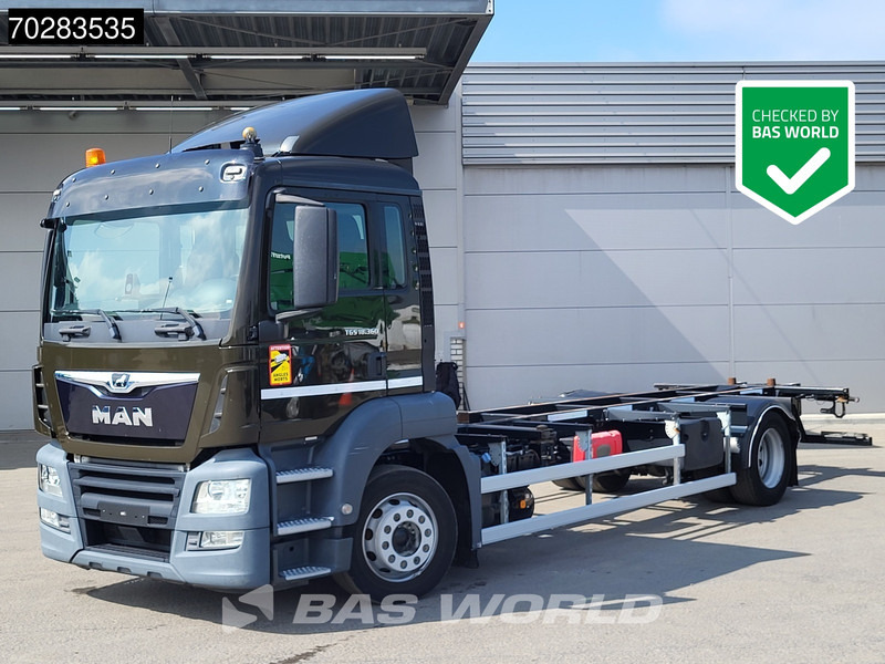 MAN TGS 18.360 834 4X2 19tonner BDF Automatic Navi Euro 6 - شاحنات الحاويات / جسم علوي قابل للتغيير شاحنة: صورة 1 MAN TGS 18.360 834 4X2 19tonner BDF Automatic Navi Euro 6 - شاحنات الحاويات / جسم علوي قابل للتغيير شاحنة: صورة 1