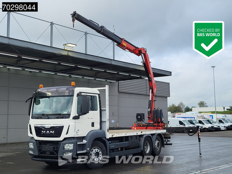 MAN TGS 26.360 6X2 Fassi F135A.0.22 Lift-Axle Euro 6 - شاحنات مسطحة, شاحنة كرين: صورة 1 MAN TGS 26.360 6X2 Fassi F135A.0.22 Lift-Axle Euro 6 - شاحنات مسطحة, شاحنة كرين: صورة 1