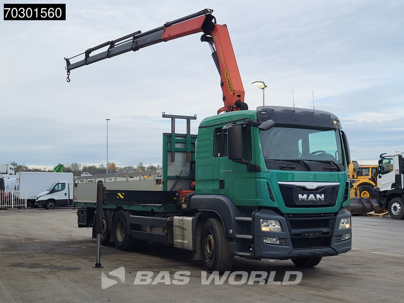 MAN TGS 26.400 6X2 Palfinger PK23001 EH Crane Kran Remote Retarder Euro 6 - شاحنات مسطحة, شاحنة كرين: صورة 3 MAN TGS 26.400 6X2 Palfinger PK23001 EH Crane Kran Remote Retarder Euro 6 - شاحنات مسطحة, شاحنة كرين: صورة 3