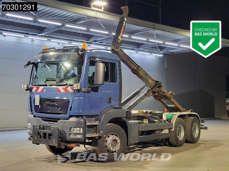 MAN TGS 26.400 6X4 Hiab XR21S56 Containersystem Automatic Euro 5 - شاحنة ذات خطاف: صورة 1 MAN TGS 26.400 6X4 Hiab XR21S56 Containersystem Automatic Euro 5 - شاحنة ذات خطاف: صورة 1