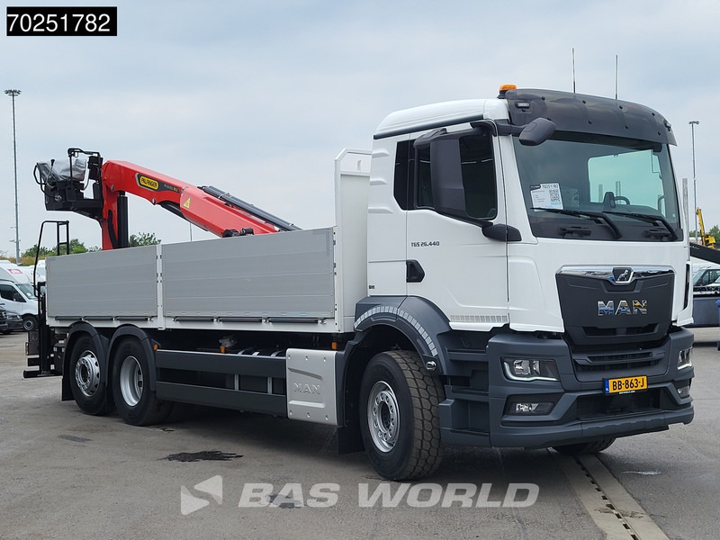MAN TGS 26.440 6X2 NEW NL-Truck Palfinger PK 20.501 L TEC3 Kran Crane Euro 6 - شاحنات مسطحة, شاحنة كرين: صورة 3 MAN TGS 26.440 6X2 NEW NL-Truck Palfinger PK 20.501 L TEC3 Kran Crane Euro 6 - شاحنات مسطحة, شاحنة كرين: صورة 3