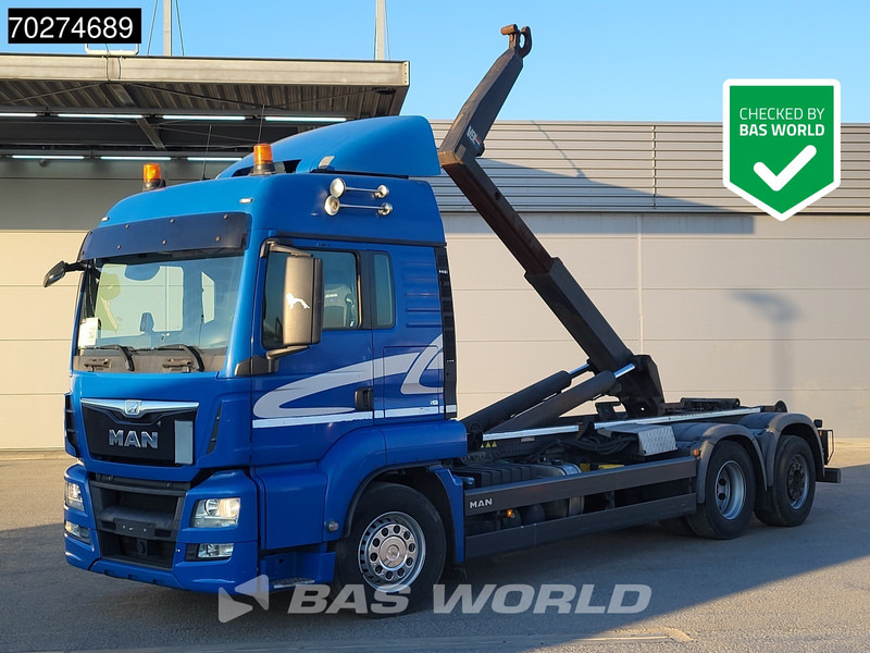 MAN TGS 26.440 6X2 Retarder Euro 6 Navi Hydrauliek - شاحنة ذات خطاف: صورة 1 MAN TGS 26.440 6X2 Retarder Euro 6 Navi Hydrauliek - شاحنة ذات خطاف: صورة 1