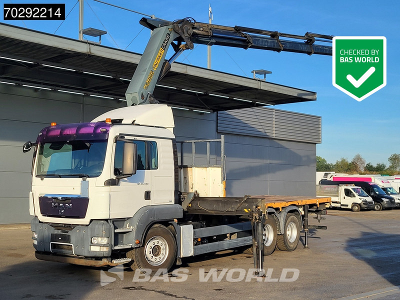 MAN TGS 26.440 6X4 Palfinger PK36002 Crane Retarder Steelsuspension Manual Euro 4 - شاحنات مسطحة, شاحنة كرين: صورة 1 MAN TGS 26.440 6X4 Palfinger PK36002 Crane Retarder Steelsuspension Manual Euro 4 - شاحنات مسطحة, شاحنة كرين: صورة 1