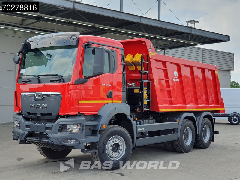 MAN TGS 33.400 6X4 NEW! 16m3 Wielton tipper Manual Body heating Big-Axle Euro 5 - شاحنة قلاب: صورة 3 MAN TGS 33.400 6X4 NEW! 16m3 Wielton tipper Manual Body heating Big-Axle Euro 5 - شاحنة قلاب: صورة 3