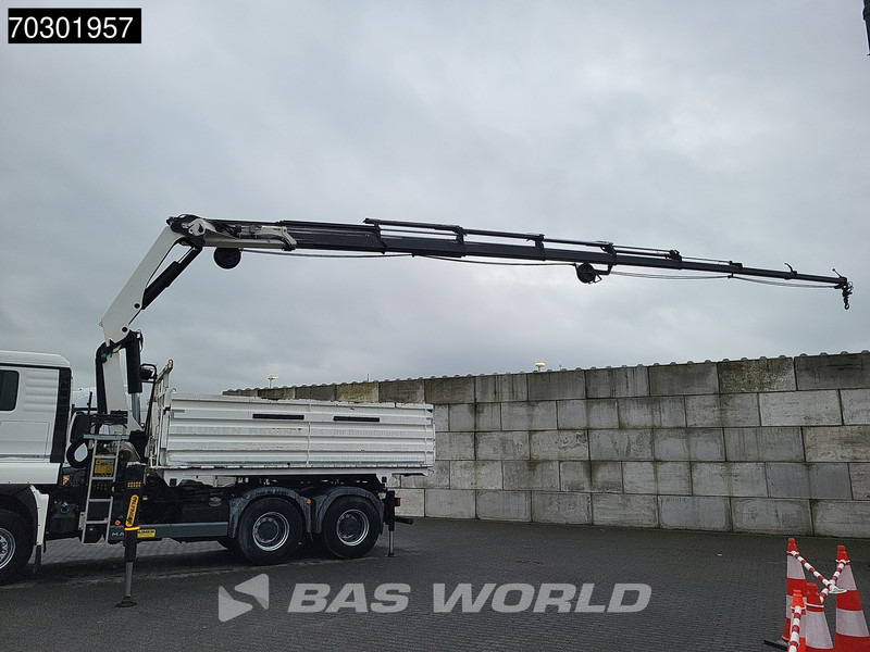 MAN TGS 33.420 6X6 Palfinger PK33002 EH Crane 12m3 tipper Manual Retarder Big-Axle Euro 6 - شاحنة قلاب, شاحنة كرين: صورة 5 MAN TGS 33.420 6X6 Palfinger PK33002 EH Crane 12m3 tipper Manual Retarder Big-Axle Euro 6 - شاحنة قلاب, شاحنة كرين: صورة 5