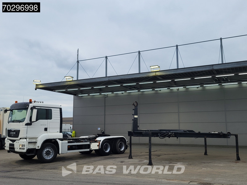 MAN TGS 33.440 6X4 25Ton AJK NHS25-5930 hooklift with 5th wheel Wechselsystem Manual Big-Axle Euro 5 - شاحنة ذات خطاف: صورة 3 MAN TGS 33.440 6X4 25Ton AJK NHS25-5930 hooklift with 5th wheel Wechselsystem Manual Big-Axle Euro 5 - شاحنة ذات خطاف: صورة 3