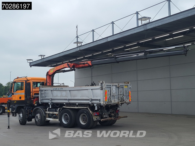 MAN TGS 35.400 8X4 Palfinger PK16001 K Kran Crane Retarder Big-Axle 2-Way tipper Euro 6 - شاحنة قلاب, شاحنة كرين: صورة 2 MAN TGS 35.400 8X4 Palfinger PK16001 K Kran Crane Retarder Big-Axle 2-Way tipper Euro 6 - شاحنة قلاب, شاحنة كرين: صورة 2