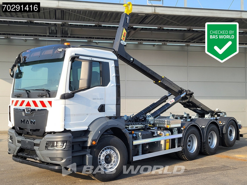 MAN TGS 35.470 8X4 NEW! HYVA 26-62 SKZ hooklift Lift+steering Axle Automatic Euro 6 - شاحنة ذات خطاف: صورة 1 MAN TGS 35.470 8X4 NEW! HYVA 26-62 SKZ hooklift Lift+steering Axle Automatic Euro 6 - شاحنة ذات خطاف: صورة 1