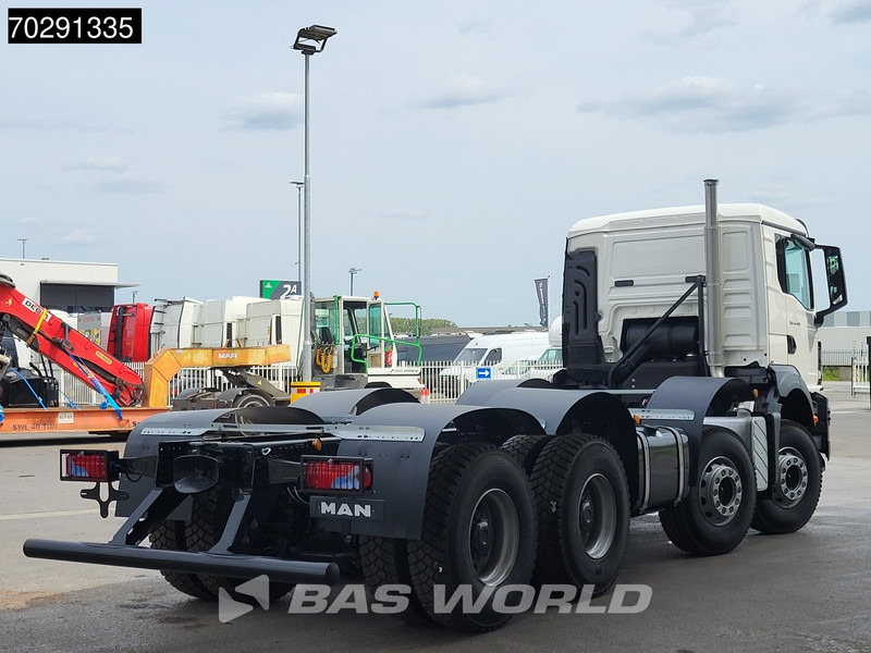 MAN TGS 41.400 8X4 New 8x4 chassis Engine PTO Steelsuspension Big-Axle Manual Euro 2 - شاحنة هيكل كابينة: صورة 5 MAN TGS 41.400 8X4 New 8x4 chassis Engine PTO Steelsuspension Big-Axle Manual Euro 2 - شاحنة هيكل كابينة: صورة 5