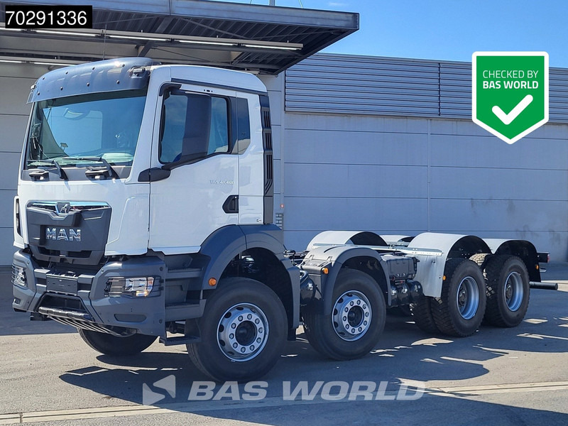 MAN TGS 41.400 8X4 New! Steelsuspension Big-Axle Manual Euro 2 - شاحنة هيكل كابينة: صورة 1 MAN TGS 41.400 8X4 New! Steelsuspension Big-Axle Manual Euro 2 - شاحنة هيكل كابينة: صورة 1