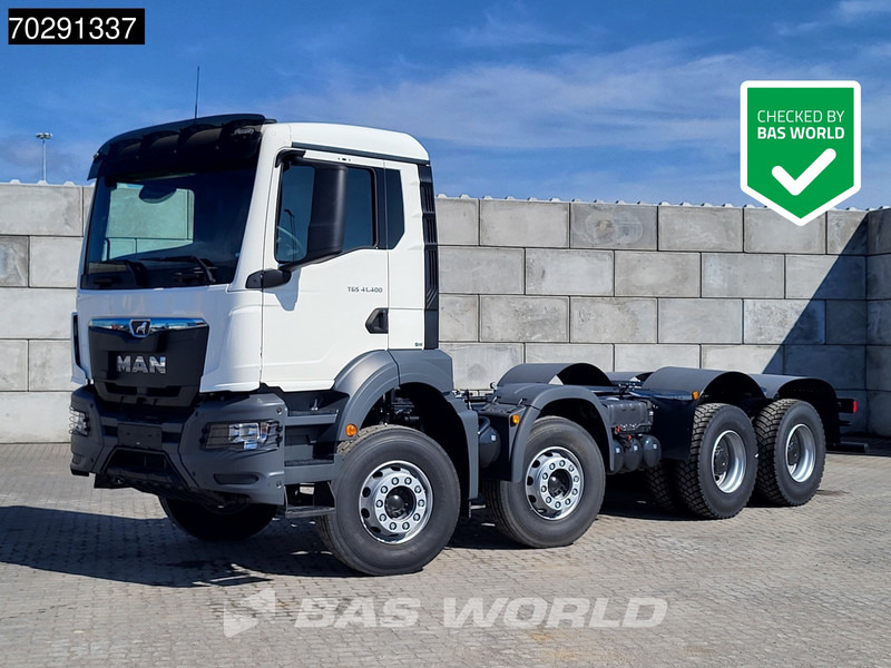 MAN TGS 41.400 8X4 New! Steelsuspension Big-Axle Manual Euro 2 - شاحنة هيكل كابينة: صورة 1 MAN TGS 41.400 8X4 New! Steelsuspension Big-Axle Manual Euro 2 - شاحنة هيكل كابينة: صورة 1