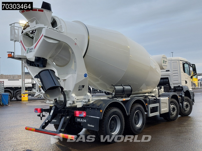 MAN TGS 41.440 8X4 NEW! 12m3 Stetter Mixer Big-Axle Steelsuspension Automatic Euro 6 - شاحنة خلاطة خرسانة: صورة 5 MAN TGS 41.440 8X4 NEW! 12m3 Stetter Mixer Big-Axle Steelsuspension Automatic Euro 6 - شاحنة خلاطة خرسانة: صورة 5