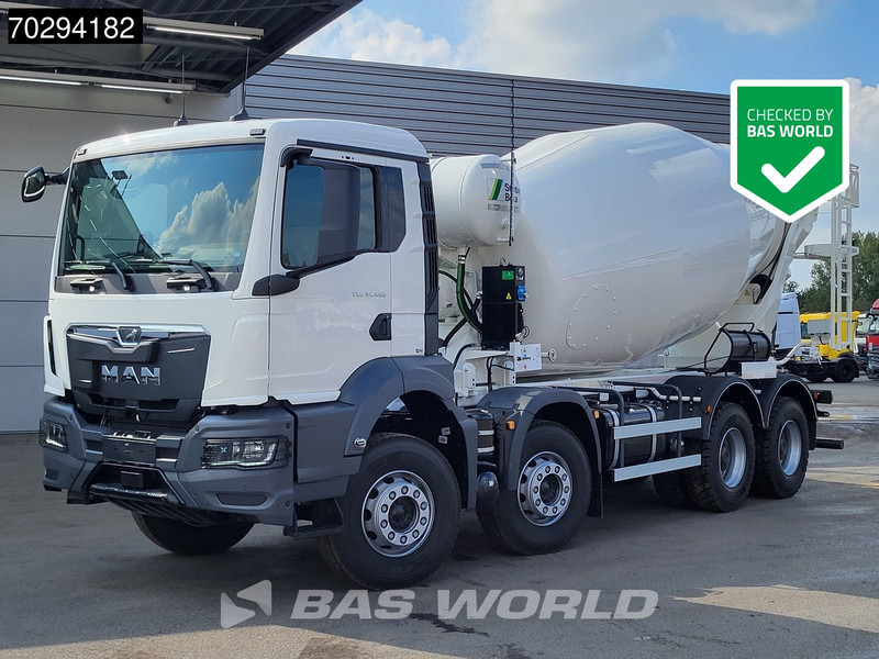 MAN TGS 41.440 8X4 New! Stetter 12 FHC BL Mixer Big-Axle Steelsuspension Automatic Euro 6 - شاحنة خلاطة خرسانة: صورة 1 MAN TGS 41.440 8X4 New! Stetter 12 FHC BL Mixer Big-Axle Steelsuspension Automatic Euro 6 - شاحنة خلاطة خرسانة: صورة 1