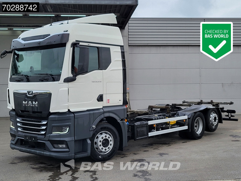 MAN TGX 26.470 6X2 Retarder BDF Standairco Lift-Axle Automatic LED Euro 6 - شاحنات الحاويات / جسم علوي قابل للتغيير شاحنة: صورة 1 MAN TGX 26.470 6X2 Retarder BDF Standairco Lift-Axle Automatic LED Euro 6 - شاحنات الحاويات / جسم علوي قابل للتغيير شاحنة: صورة 1