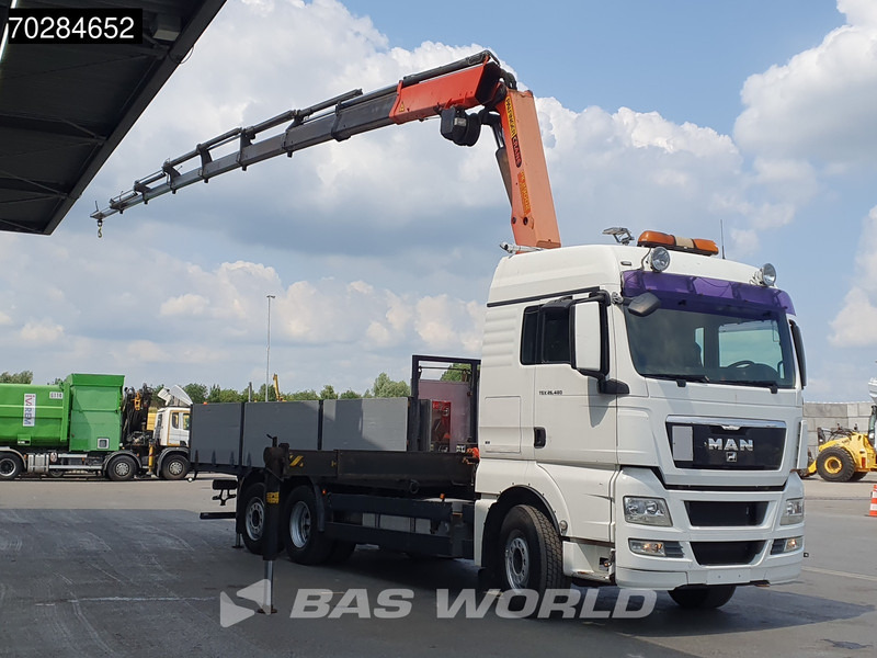 MAN TGX 26.480 TGX 6X2 Palfinger PK29002 Kran Crane 8 extensions Retarder Manual Euro 4 - شاحنات مسطحة, شاحنة كرين: صورة 3 MAN TGX 26.480 TGX 6X2 Palfinger PK29002 Kran Crane 8 extensions Retarder Manual Euro 4 - شاحنات مسطحة, شاحنة كرين: صورة 3