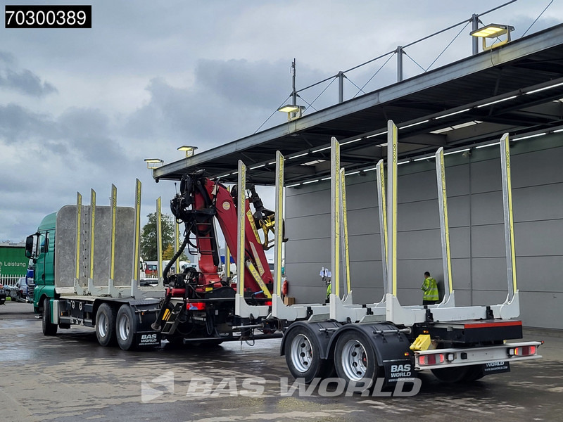 MAN TGX 26.540 6X4 Combi TAJFUN L150Z.96 woodcrane Holztransport Manual Retarder Euro 5 - شاحنة قطع الأشجار, شاحنة كرين: صورة 2 MAN TGX 26.540 6X4 Combi TAJFUN L150Z.96 woodcrane Holztransport Manual Retarder Euro 5 - شاحنة قطع الأشجار, شاحنة كرين: صورة 2