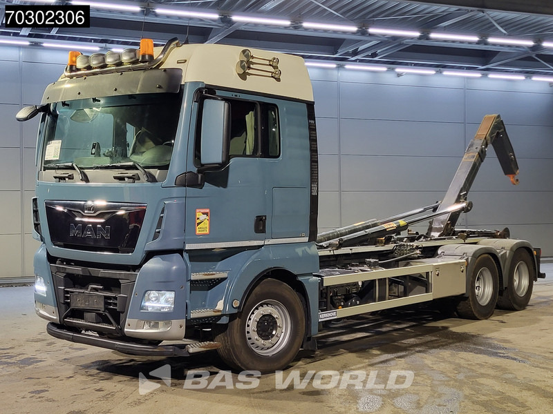 MAN TGX 28.460 TGX 6X2 20tons AJK containersystem Automatic Euro 6 - شاحنة ذات خطاف: صورة 3 MAN TGX 28.460 TGX 6X2 20tons AJK containersystem Automatic Euro 6 - شاحنة ذات خطاف: صورة 3