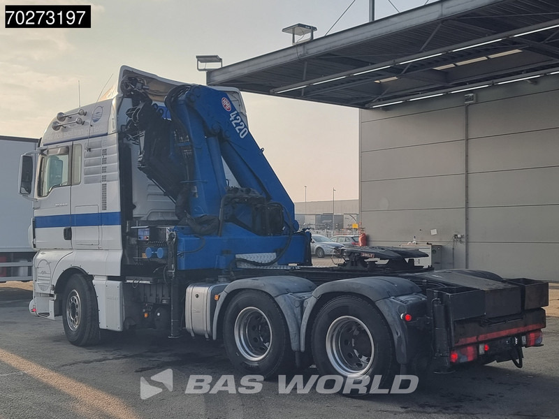 وحدة جر MAN TGX 33.540 TGX 6X4 HMF 4220 6 Extensions Kran XLX Retarder Euro 5: صورة 11