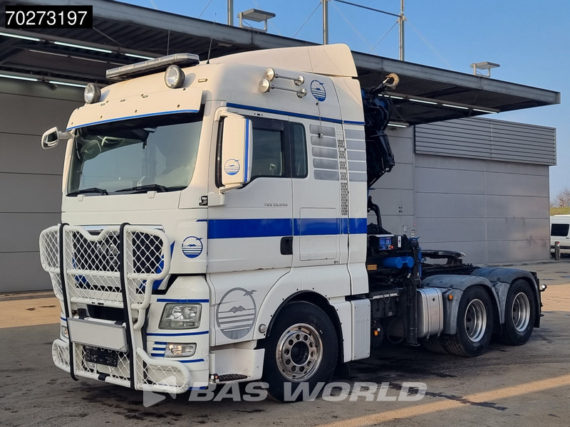 وحدة جر MAN TGX 33.540 TGX 6X4 HMF 4220 6 Extensions Kran XLX Retarder Euro 5: صورة 10