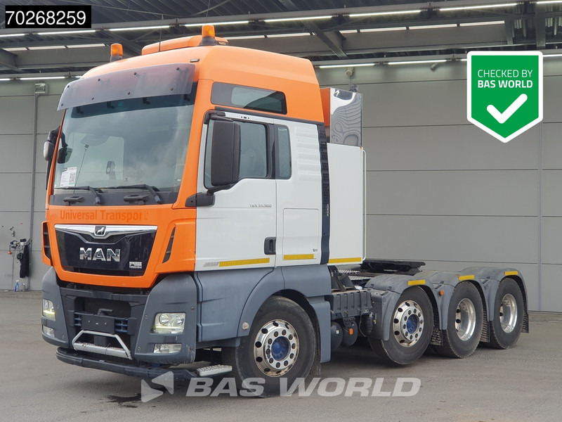 MAN TGX 41.580 8X4 160T Retarder XXL Lift+Lenkachse Standklima ACC Xenon - وحدة جر: صورة 1 MAN TGX 41.580 8X4 160T Retarder XXL Lift+Lenkachse Standklima ACC Xenon - وحدة جر: صورة 1