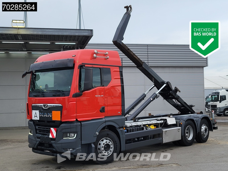 MAN TGX26.470 TGX 6X2 21 Tonnes VDL hooklift ADR Retarder Lift+Lenkachse ACC Navi Euro 6 - شاحنة ذات خطاف: صورة 1 MAN TGX26.470 TGX 6X2 21 Tonnes VDL hooklift ADR Retarder Lift+Lenkachse ACC Navi Euro 6 - شاحنة ذات خطاف: صورة 1
