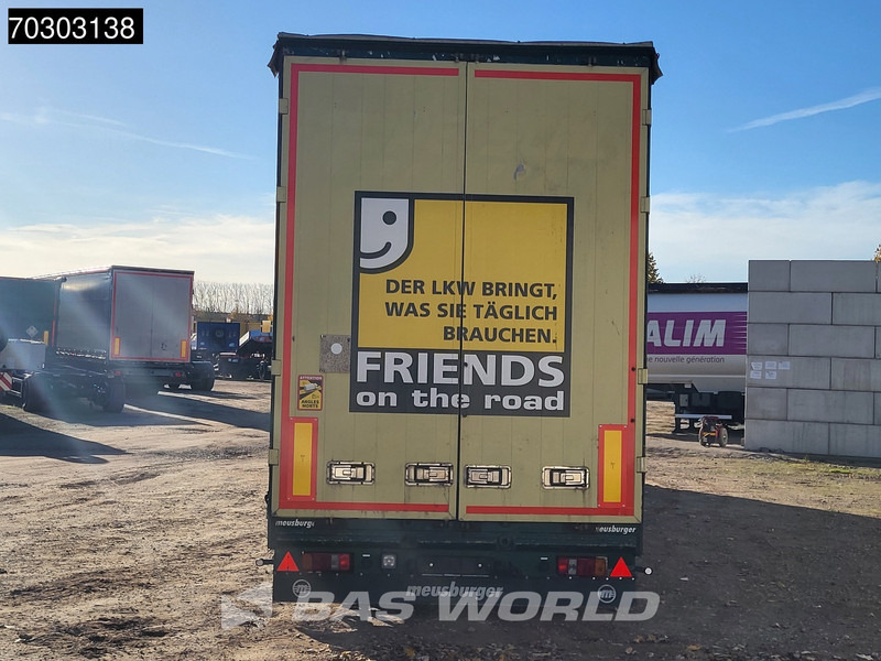 عربة منخفضة مسطحة نصف مقطورة MEUSBURGER MPG-4 2xSteering Axle COIL Liftachse: صورة 7