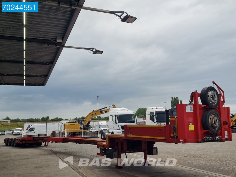 MEUSBURGER MTS-4 2xAusziehbar bis 21M Lift + 4xLenkachse - عربة منخفضة مسطحة نصف مقطورة: صورة 5 MEUSBURGER MTS-4 2xAusziehbar bis 21M Lift + 4xLenkachse - عربة منخفضة مسطحة نصف مقطورة: صورة 5
