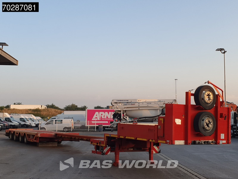 MEUSBURGER MTS-4 4 axles Extendable 7M 1xLift+2xLenkachse - عربة منخفضة مسطحة نصف مقطورة: صورة 5 MEUSBURGER MTS-4 4 axles Extendable 7M 1xLift+2xLenkachse - عربة منخفضة مسطحة نصف مقطورة: صورة 5
