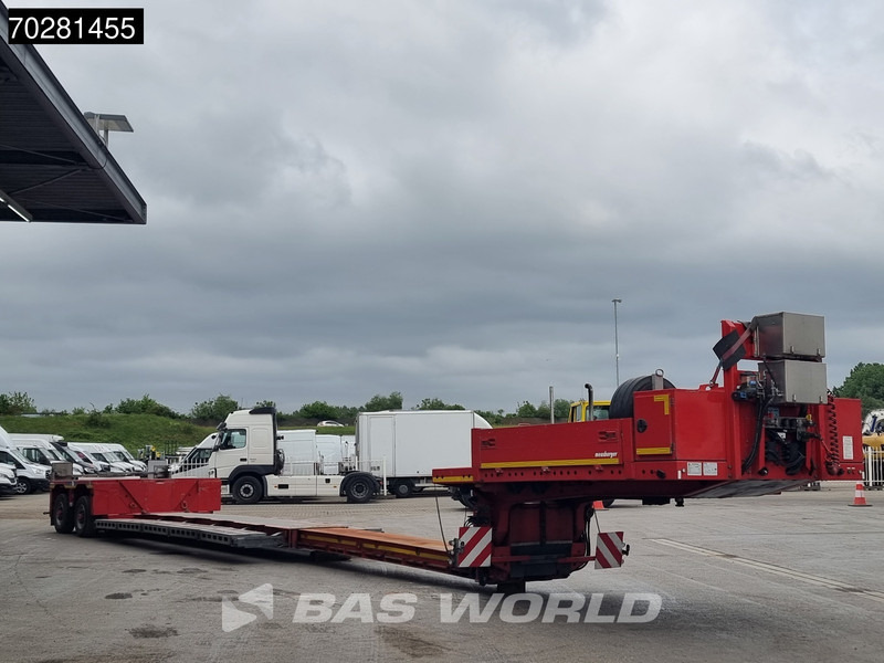 MEUSBURGER Type MPG-2 2 axles Extendable 2xLenkachse Gooseneck - عربة منخفضة مسطحة نصف مقطورة: صورة 3 MEUSBURGER Type MPG-2 2 axles Extendable 2xLenkachse Gooseneck - عربة منخفضة مسطحة نصف مقطورة: صورة 3