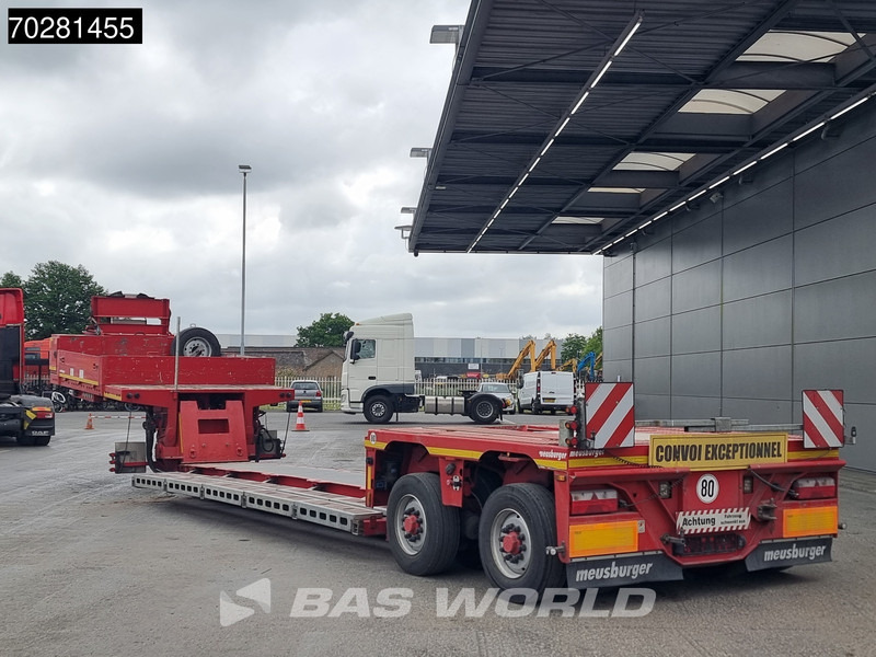MEUSBURGER Type MPG-2 2 axles Extendable 2xLenkachse Gooseneck - عربة منخفضة مسطحة نصف مقطورة: صورة 2 MEUSBURGER Type MPG-2 2 axles Extendable 2xLenkachse Gooseneck - عربة منخفضة مسطحة نصف مقطورة: صورة 2