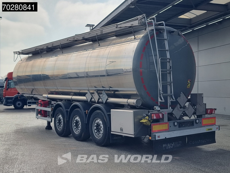 Magyar SR A1 Food - ADR / alcohol / 4 comp Inox steel - نصف مقطورة صهريج: صورة 2 Magyar SR A1 Food - ADR / alcohol / 4 comp Inox steel - نصف مقطورة صهريج: صورة 2