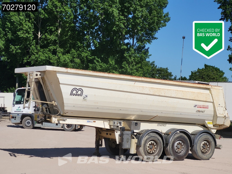 Menci SA700R Liftachse 28m3 - قلابة نصف مقطورة نصف مقطورة قلابة: صورة 1 Menci SA700R Liftachse 28m3 - قلابة نصف مقطورة نصف مقطورة قلابة: صورة 1