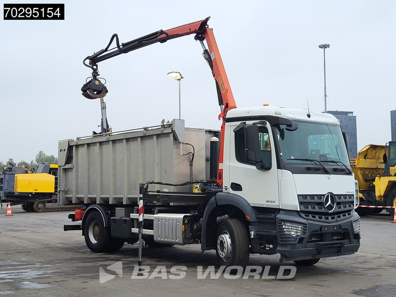 Mercedes-Benz Actros 1833 4X2 Palfinger PK7.501 SLD Kran Crane 17m3 tipper Big-Axle Euro 6 - شاحنة قلاب, شاحنة كرين: صورة 3 Mercedes-Benz Actros 1833 4X2 Palfinger PK7.501 SLD Kran Crane 17m3 tipper Big-Axle Euro 6 - شاحنة قلاب, شاحنة كرين: صورة 3