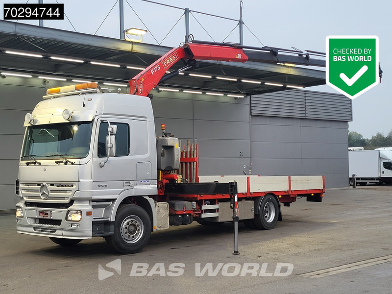 Mercedes-Benz Actros 1836 Actros 4X2 Fassi F175A 26 Crane Kran Remote Automatic Euro 3 - شاحنات مسطحة, شاحنة كرين: صورة 1 Mercedes-Benz Actros 1836 Actros 4X2 Fassi F175A 26 Crane Kran Remote Automatic Euro 3 - شاحنات مسطحة, شاحنة كرين: صورة 1