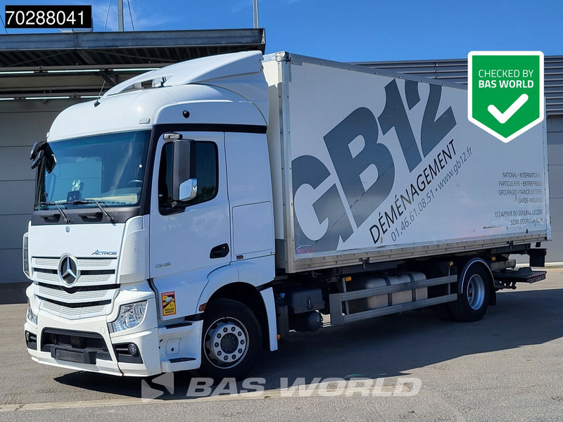 Mercedes-Benz Actros 1842 4X2 19tonner BDF box Ladebordwand Navi Automatic Euro 6 - شاحنات الحاويات / جسم علوي قابل للتغيير شاحنة: صورة 1 Mercedes-Benz Actros 1842 4X2 19tonner BDF box Ladebordwand Navi Automatic Euro 6 - شاحنات الحاويات / جسم علوي قابل للتغيير شاحنة: صورة 1