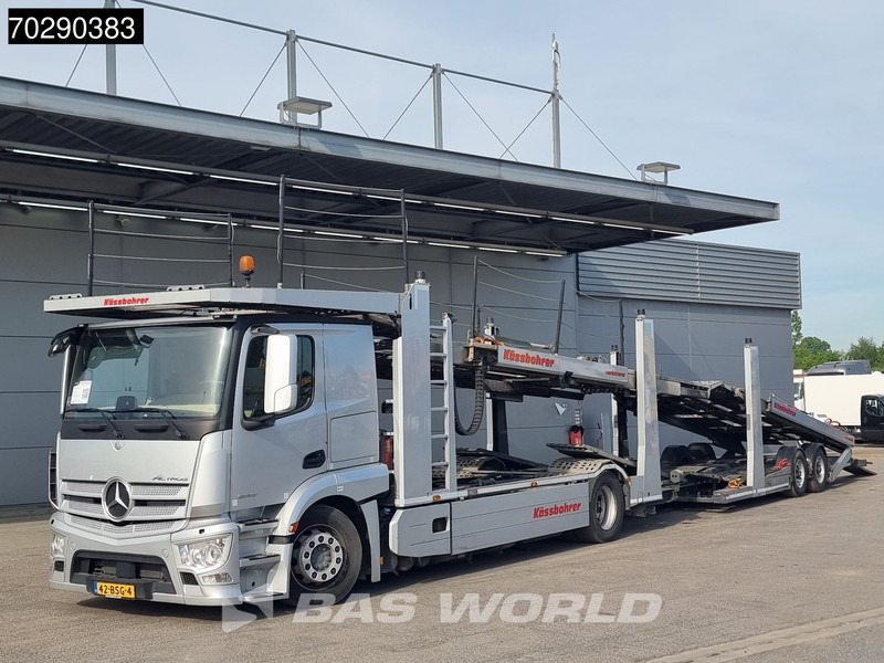 Mercedes-Benz Actros 1843 4X2 NL-Truck 8 Cars Hydraulic Winch Kässbohrer Car Transporter Euro 6 - شاحنة نقل سيارات شاحنة: صورة 3 Mercedes-Benz Actros 1843 4X2 NL-Truck 8 Cars Hydraulic Winch Kässbohrer Car Transporter Euro 6 - شاحنة نقل سيارات شاحنة: صورة 3