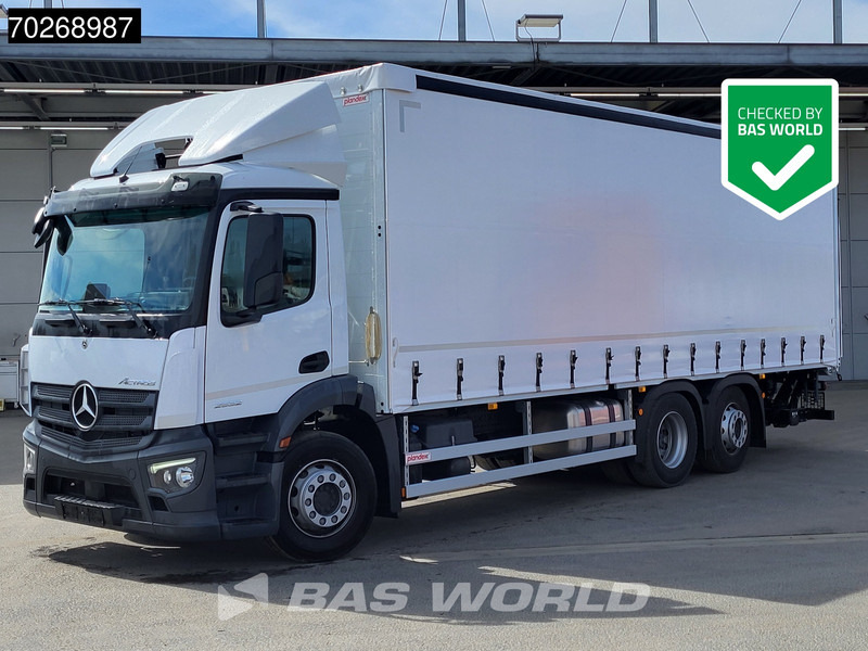Mercedes-Benz Actros 2532 6X2 NEW 2000kg Ladebordwand Navi Lenkachse Euro 6 - شاحنة ستارة: صورة 1 Mercedes-Benz Actros 2532 6X2 NEW 2000kg Ladebordwand Navi Lenkachse Euro 6 - شاحنة ستارة: صورة 1