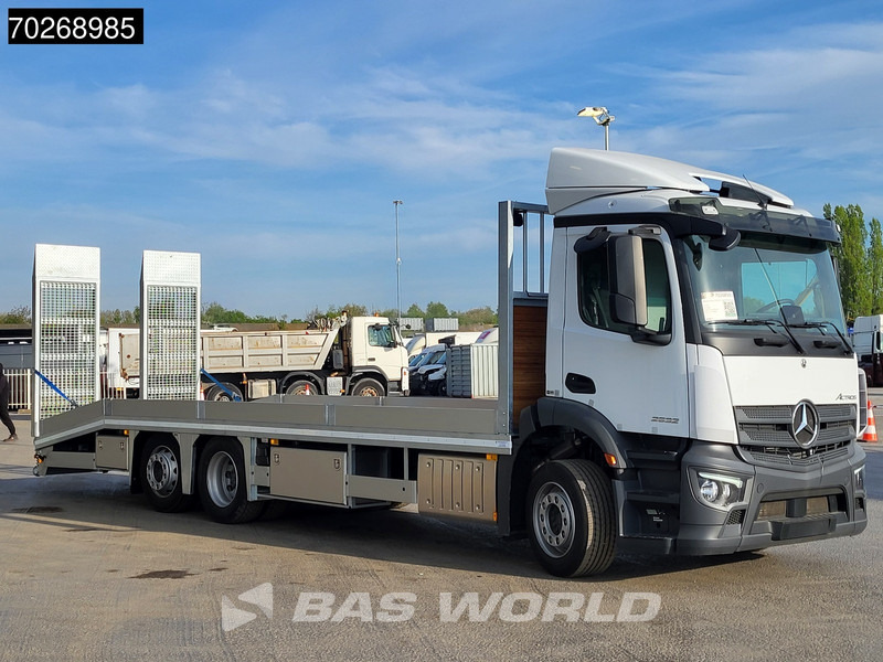 Mercedes-Benz Actros 2532 6X2 NEW! Machine tansporter Oprijwagen Lenkachse Navi Euro 6 - شاحنة نقل سيارات شاحنة: صورة 3 Mercedes-Benz Actros 2532 6X2 NEW! Machine tansporter Oprijwagen Lenkachse Navi Euro 6 - شاحنة نقل سيارات شاحنة: صورة 3