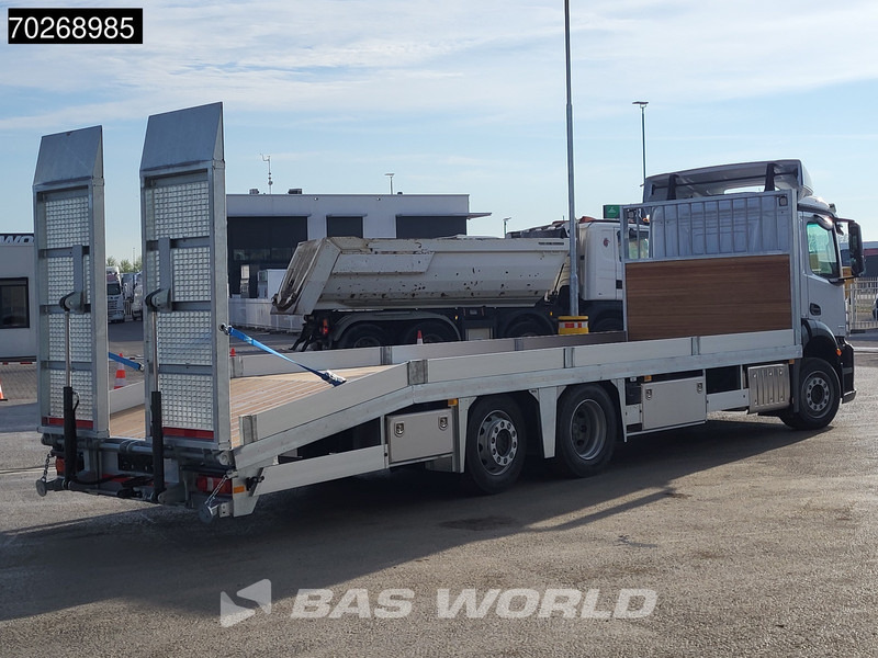 Mercedes-Benz Actros 2532 6X2 NEW! Machine tansporter Oprijwagen Lenkachse Navi Euro 6 - شاحنة نقل سيارات شاحنة: صورة 5 Mercedes-Benz Actros 2532 6X2 NEW! Machine tansporter Oprijwagen Lenkachse Navi Euro 6 - شاحنة نقل سيارات شاحنة: صورة 5