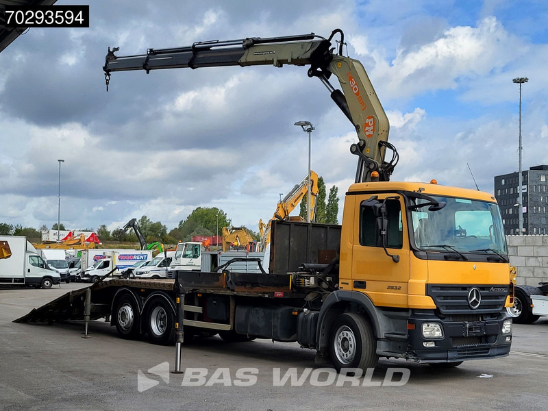 Mercedes-Benz Actros 2532 6X2 PM 30 T/M Crane Kran Remote Lift+Steering Axle 3-Pedals - شاحنات مسطحة, شاحنة كرين: صورة 3 Mercedes-Benz Actros 2532 6X2 PM 30 T/M Crane Kran Remote Lift+Steering Axle 3-Pedals - شاحنات مسطحة, شاحنة كرين: صورة 3