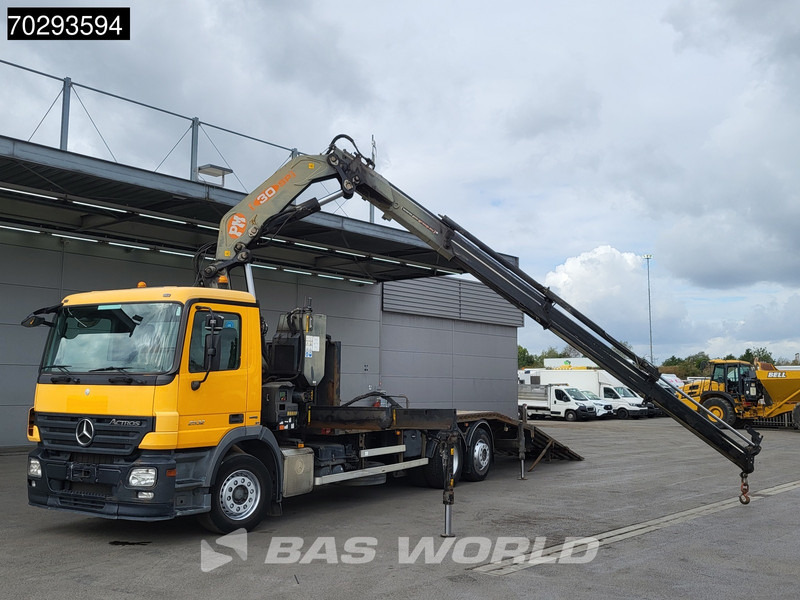 Mercedes-Benz Actros 2532 6X2 PM 30 T/M Crane Kran Remote Lift+Steering Axle 3-Pedals - شاحنات مسطحة, شاحنة كرين: صورة 5 Mercedes-Benz Actros 2532 6X2 PM 30 T/M Crane Kran Remote Lift+Steering Axle 3-Pedals - شاحنات مسطحة, شاحنة كرين: صورة 5