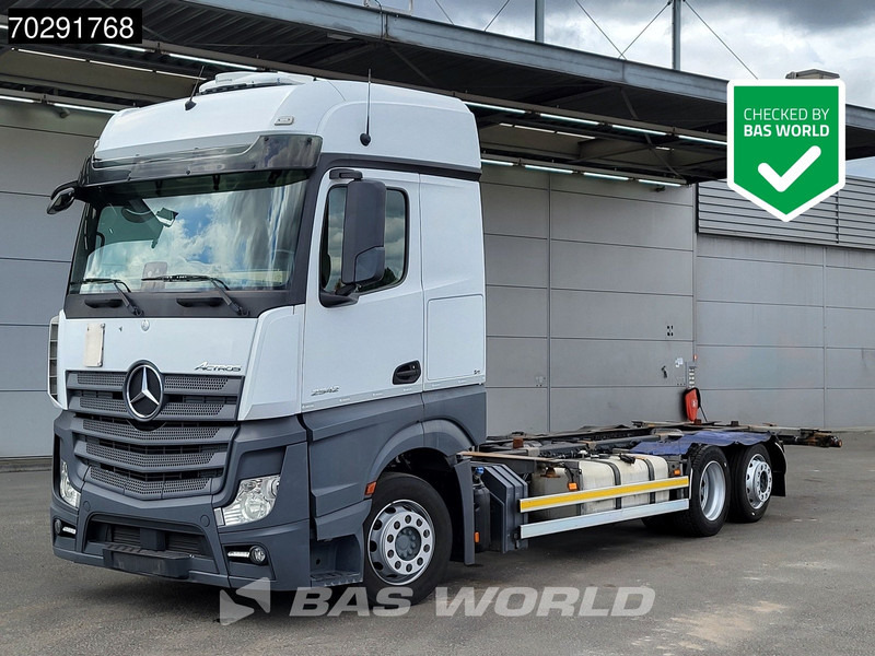 Mercedes-Benz Actros 2542 Actros 6X2 BDF Full air suspension BigSpace Standklima Automatic Euro 6 - شاحنات الحاويات / جسم علوي قابل للتغيير شاحنة: صورة 1 Mercedes-Benz Actros 2542 Actros 6X2 BDF Full air suspension BigSpace Standklima Automatic Euro 6 - شاحنات الحاويات / جسم علوي قابل للتغيير شاحنة: صورة 1