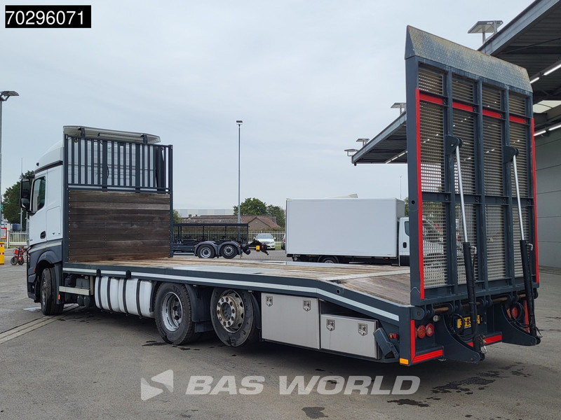 Mercedes-Benz Actros 2543 Actros 6X2 NL-Truck Machine transporter oprijwagen Retarder Lift-Axle ACC Euro 6 - شاحنات مسطحة: صورة 5 Mercedes-Benz Actros 2543 Actros 6X2 NL-Truck Machine transporter oprijwagen Retarder Lift-Axle ACC Euro 6 - شاحنات مسطحة: صورة 5