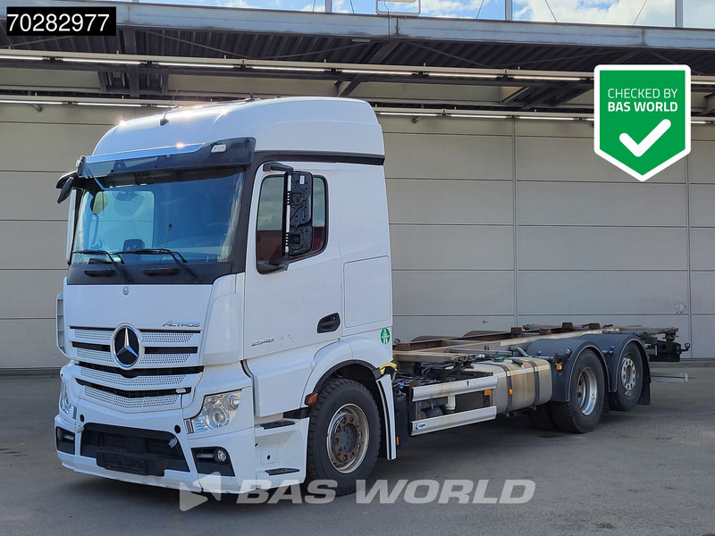 Mercedes-Benz Actros 2548 Actros 6X2 BROKEN ENGINE Lift-Axle Xenon Automatic Euro 6 - شاحنات الحاويات / جسم علوي قابل للتغيير شاحنة: صورة 1 Mercedes-Benz Actros 2548 Actros 6X2 BROKEN ENGINE Lift-Axle Xenon Automatic Euro 6 - شاحنات الحاويات / جسم علوي قابل للتغيير شاحنة: صورة 1