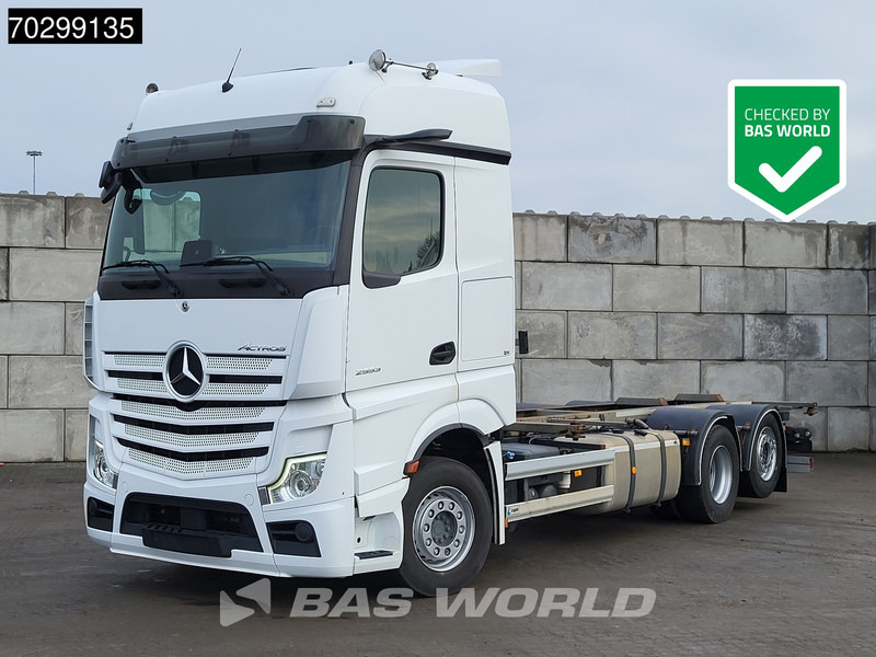 Mercedes-Benz Actros 2553 Actros 6X2 Full Air Retarder Lift Axle Euro 6 - شاحنات الحاويات / جسم علوي قابل للتغيير شاحنة: صورة 1 Mercedes-Benz Actros 2553 Actros 6X2 Full Air Retarder Lift Axle Euro 6 - شاحنات الحاويات / جسم علوي قابل للتغيير شاحنة: صورة 1