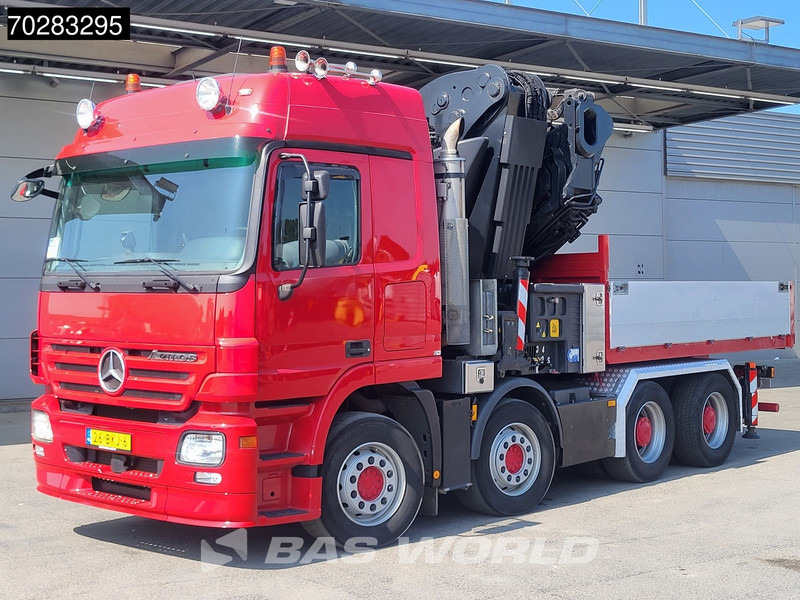 Mercedes-Benz Actros 2648 850 8X4 Effer 850/9S Kran Fifth wheel Big-Axle Automatic Euro 5 - شاحنات مسطحة, شاحنة كرين: صورة 2 Mercedes-Benz Actros 2648 850 8X4 Effer 850/9S Kran Fifth wheel Big-Axle Automatic Euro 5 - شاحنات مسطحة, شاحنة كرين: صورة 2