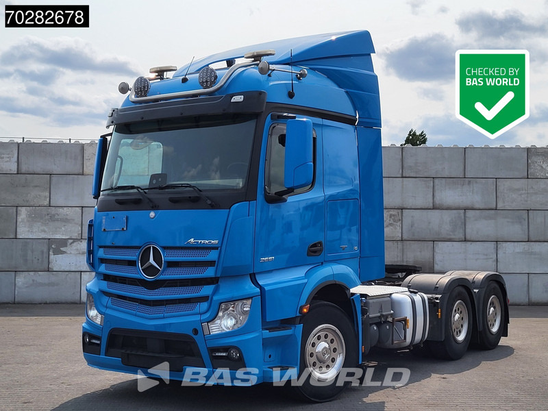 Mercedes-Benz Actros 2651 6X4 StreamSpace Retarder 2x Tanks Big-Axle ADR Xenon Hydraulik - وحدة جر: صورة 1 Mercedes-Benz Actros 2651 6X4 StreamSpace Retarder 2x Tanks Big-Axle ADR Xenon Hydraulik - وحدة جر: صورة 1